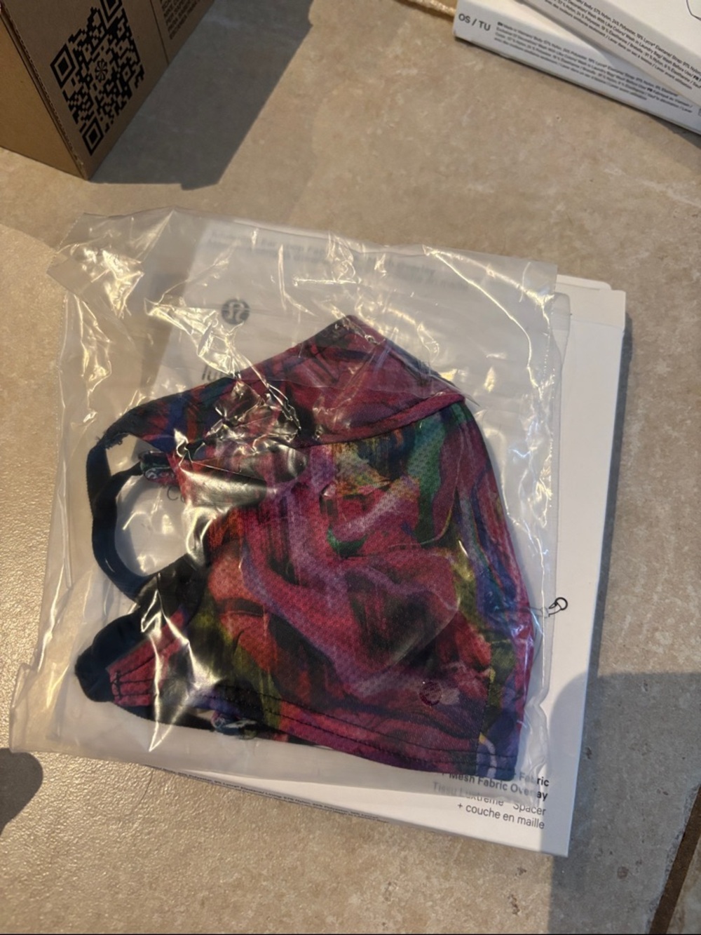 Lululemon Ear Loop Face Mask Mesh Overlay NEW HYFL/RHIG😷😷😷